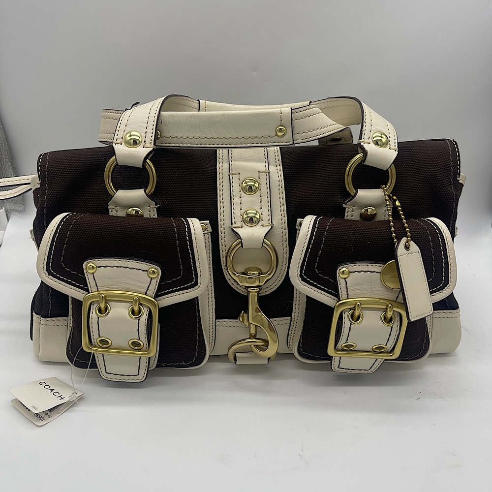 NWT COACH 65th Anniversary Satchel STUNNING